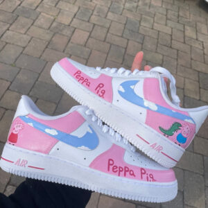 PINK PIGGY PAGE CUSTOM AIR FORCE 1
