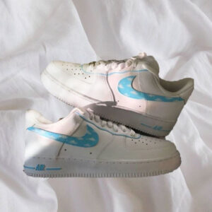 BLUE CLEAR SKY CUSTOM AIR FORCE 1