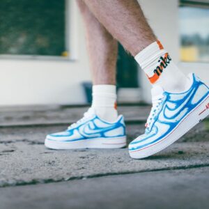 Just A Blue Mess Air Force 1