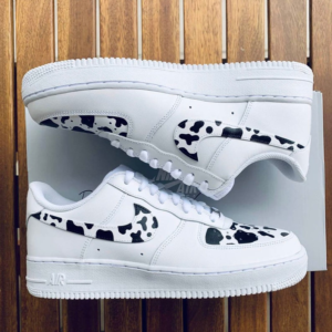 Custom Air Force 1'S Cow
