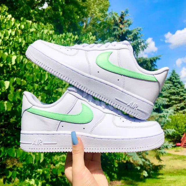 Custom Air Force 1 Minty Pastel ?