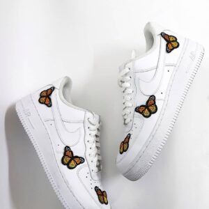 BUTTERFLY YELLOW CUSTOM AIR FORCE 1