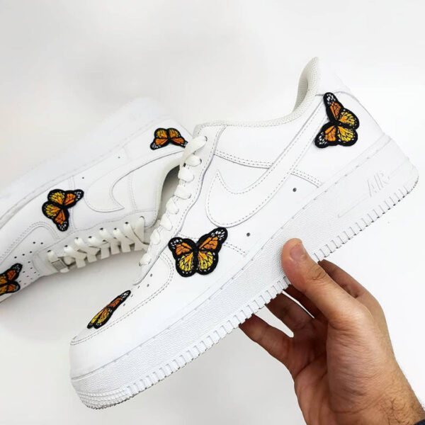 BUTTERFLY YELLOW CUSTOM AIR FORCE 1 - Image 7