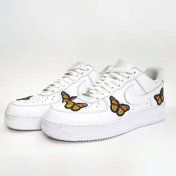 BUTTERFLY YELLOW CUSTOM AIR FORCE 1 - Image 8