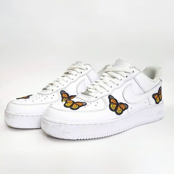 BUTTERFLY YELLOW CUSTOM AIR FORCE 1 - Image 4