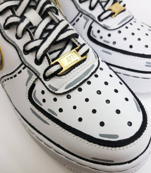 BLACK LINE CUSTOM AIR FORCE 1 - Image 11
