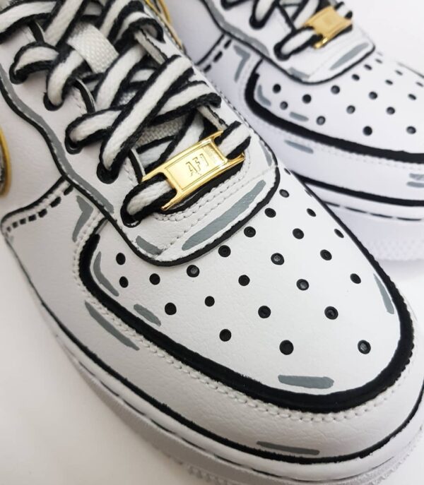 BLACK LINE CUSTOM AIR FORCE 1 - Image 3