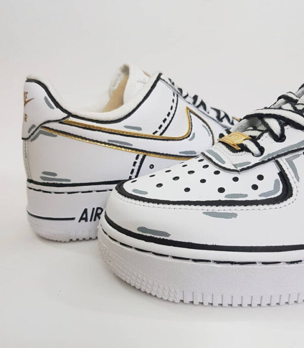 BLACK LINE CUSTOM AIR FORCE 1 - Image 12