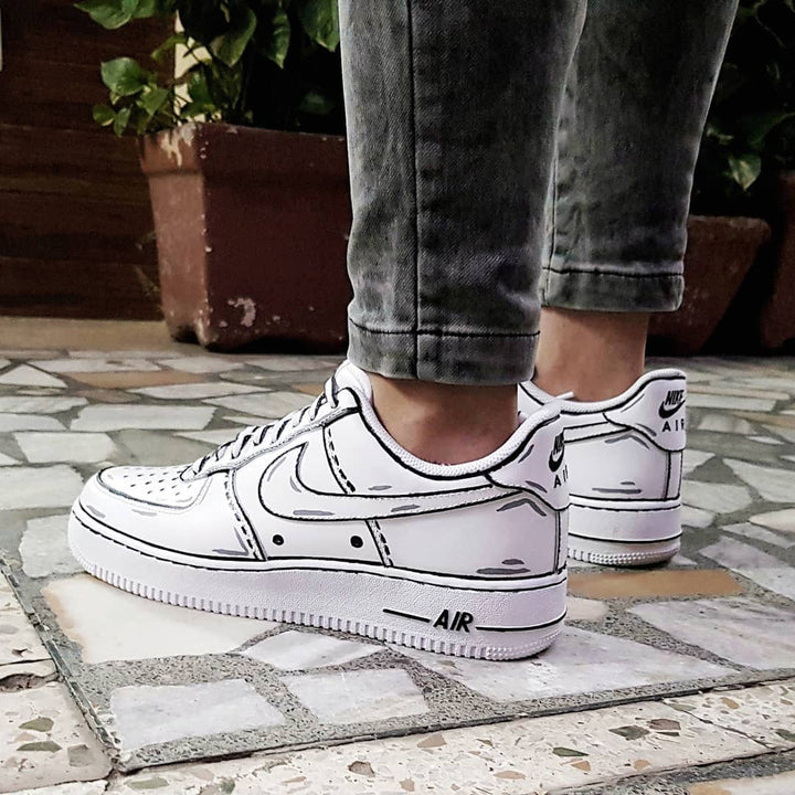 BLACK LINE CUSTOM AIR FORCE 1 - Image 13