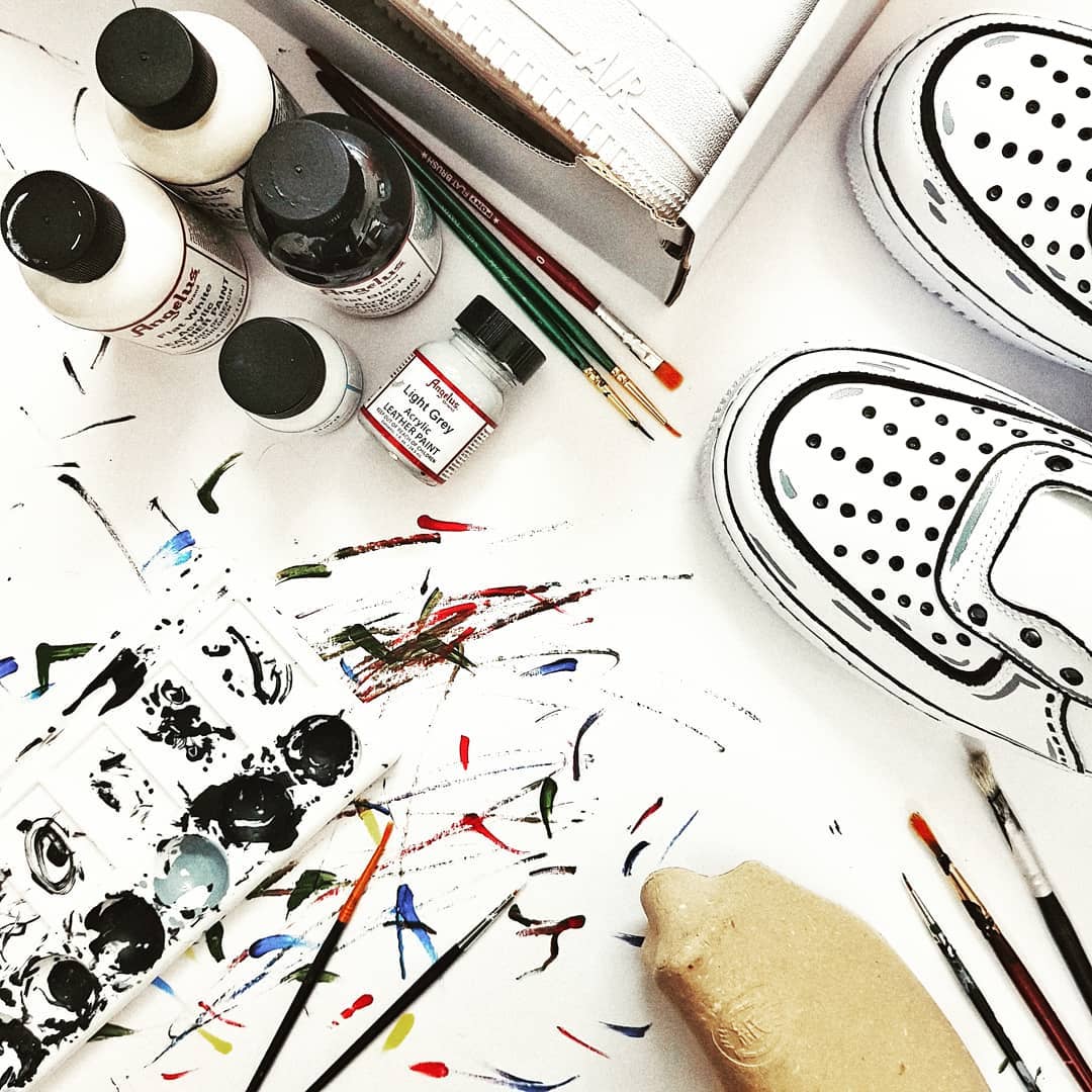 BLACK LINE CUSTOM AIR FORCE 1 - Image 8