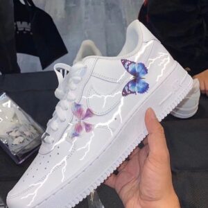 BUTTERFLY LIGHTNING CUSTOM AIR FORCE 1