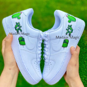GREEN CACTUS CUSTOM AIR FORCE 1
