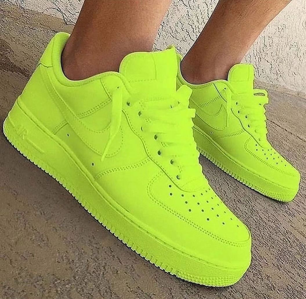 Custom Air Force 1 Light Green