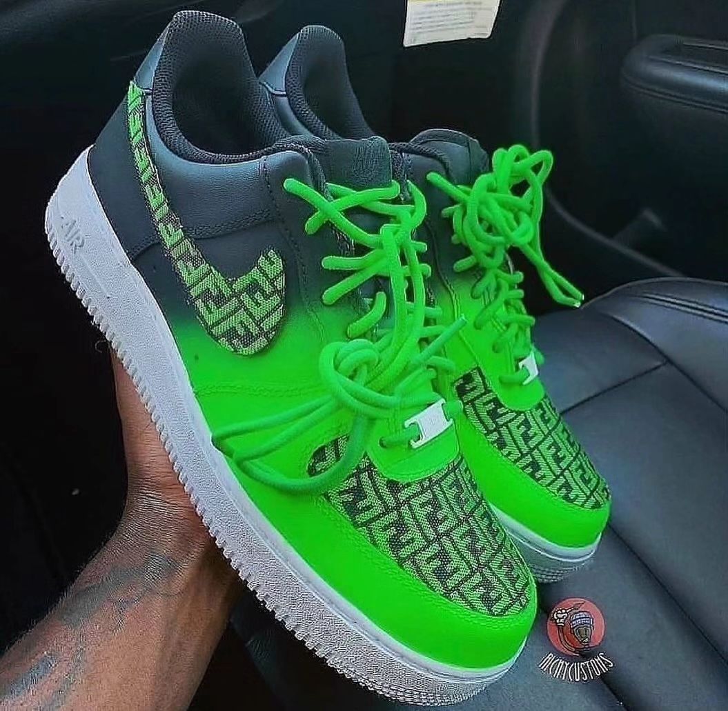 Custom Air Force 1 Green FF
