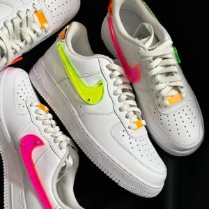 RIVET SCREW GOLD PINK CUSTOM AIR FORCE 1