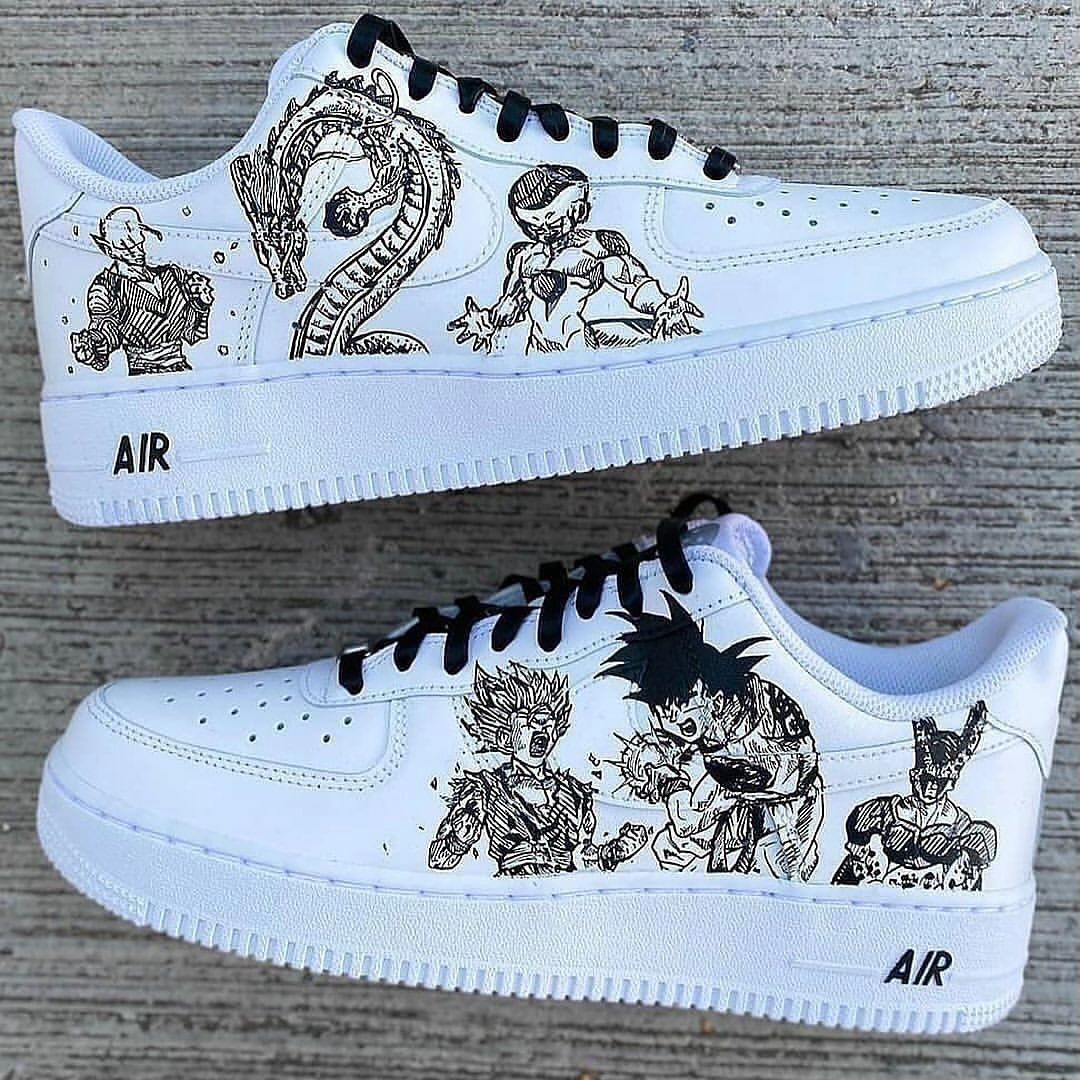 CARTOON ROLE ANIMAL CUSTOM AIR FORCE 1