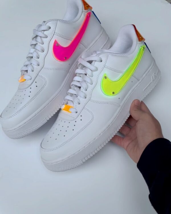 RIVET SCREW GOLD PINK CUSTOM AIR FORCE 1 - Image 4