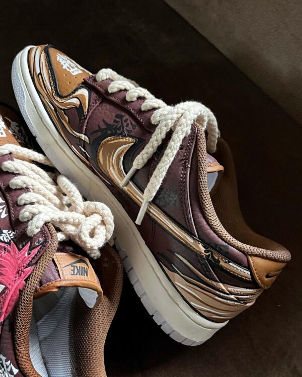 CARTOON MAN RED DARK LIGHT BROWN FONT CUSTOM AIR FORCE 1 - Image 4