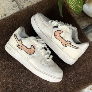 THICK LACE RETRO DESIGN CACTUS LOGO CUSTOM AIR FORCE 1
