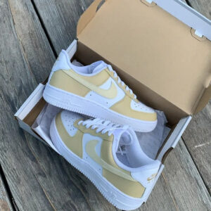 Nike Air Force 1 Beige Dream Custom