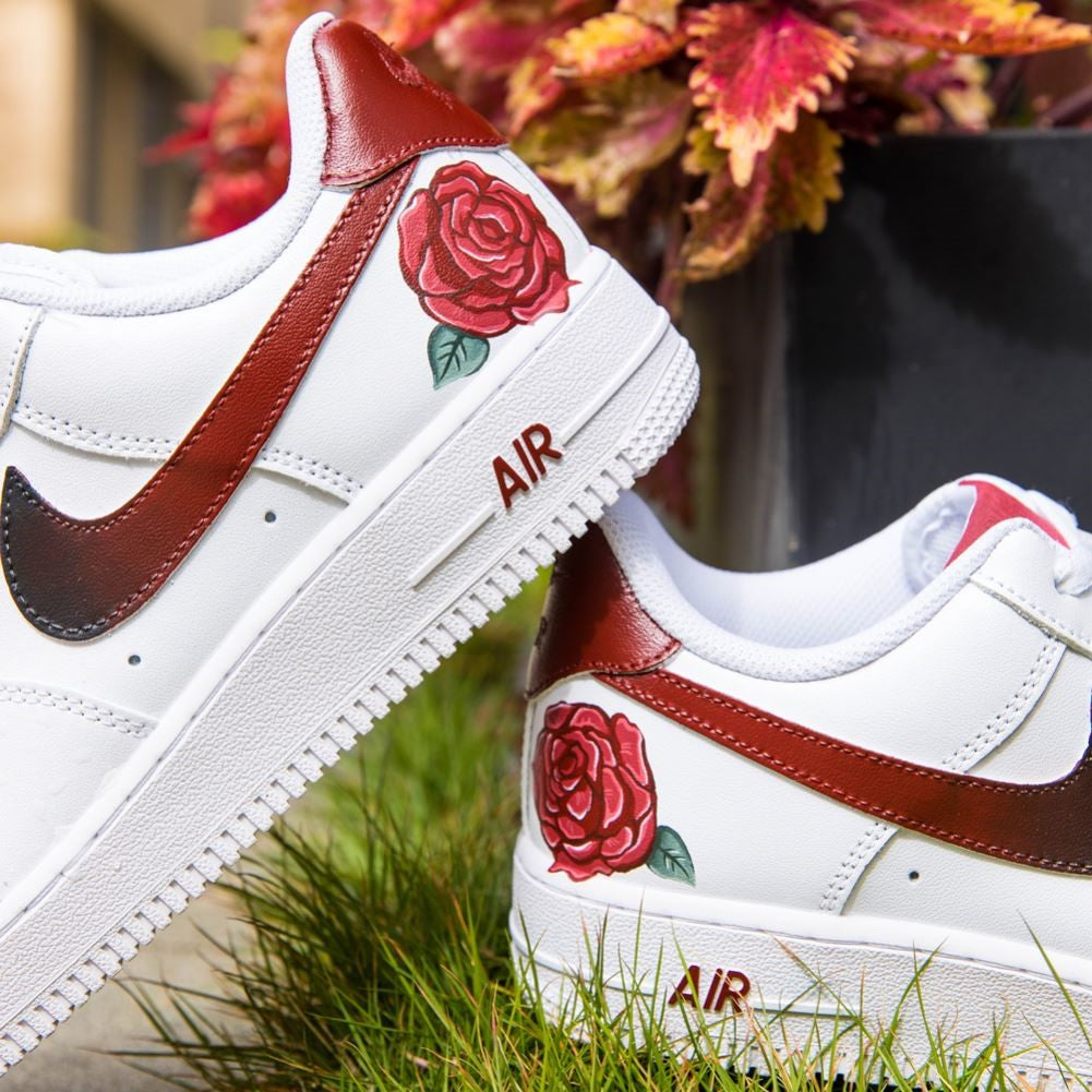 RED ROSE CUSTOM AIR FORCE 1 - Image 2
