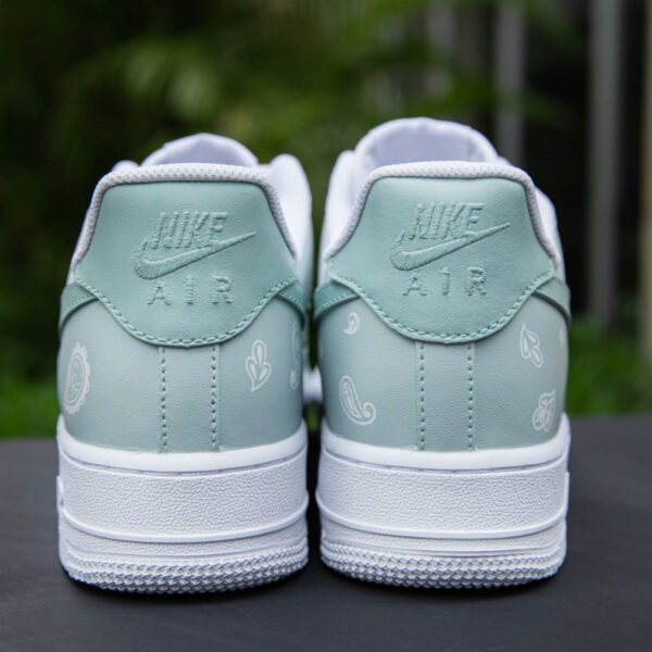 GREEN BANDANA CUSTOM AIR FORCE 1 - Image 2