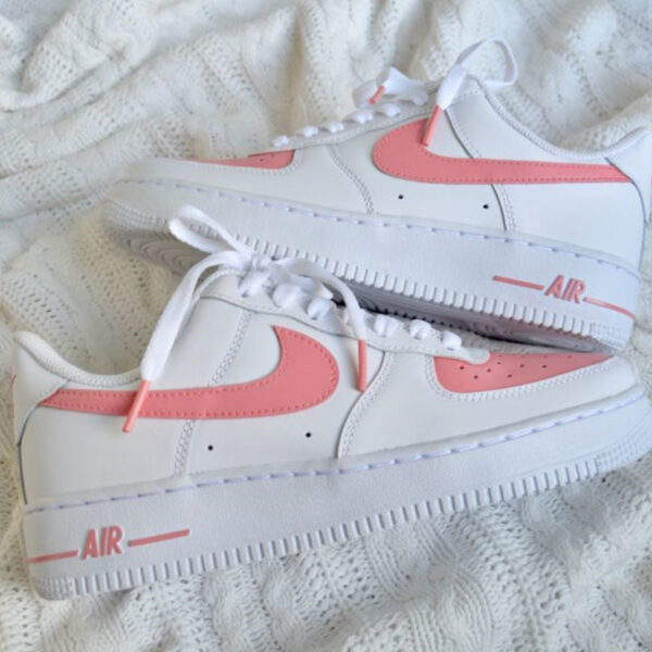 PINK SMOOTH CUSTOM AIR FORCE 1