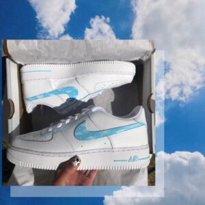 Baby Blue Cloud Air Force 1S