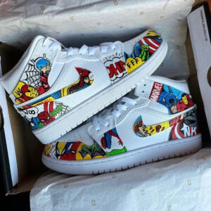 MARVEL AVENGERS CUSTOM AIR JORDAN 1