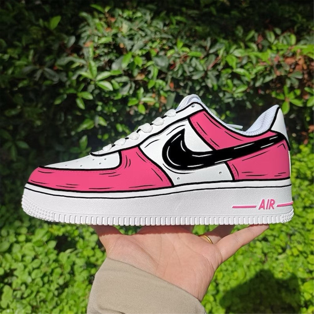 PINK CUSTOM AIR FORCE 1