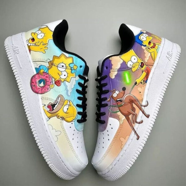 THE SIMPSONS CUSTOM AIR FORCE 1