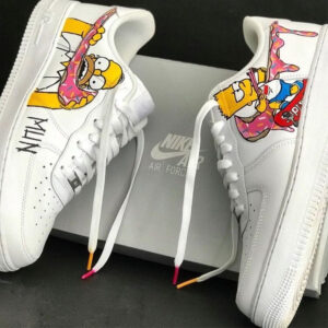 THE SIMPSONS CUSTOM AIR FORCE 1