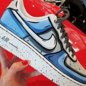 BLUE CARTOON CUSTOM AIR FORCE 1