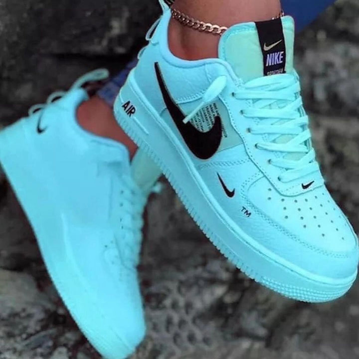 ALL BLACK YELLOW PINK CUSTOM AIR FORCE 1 - Image 4