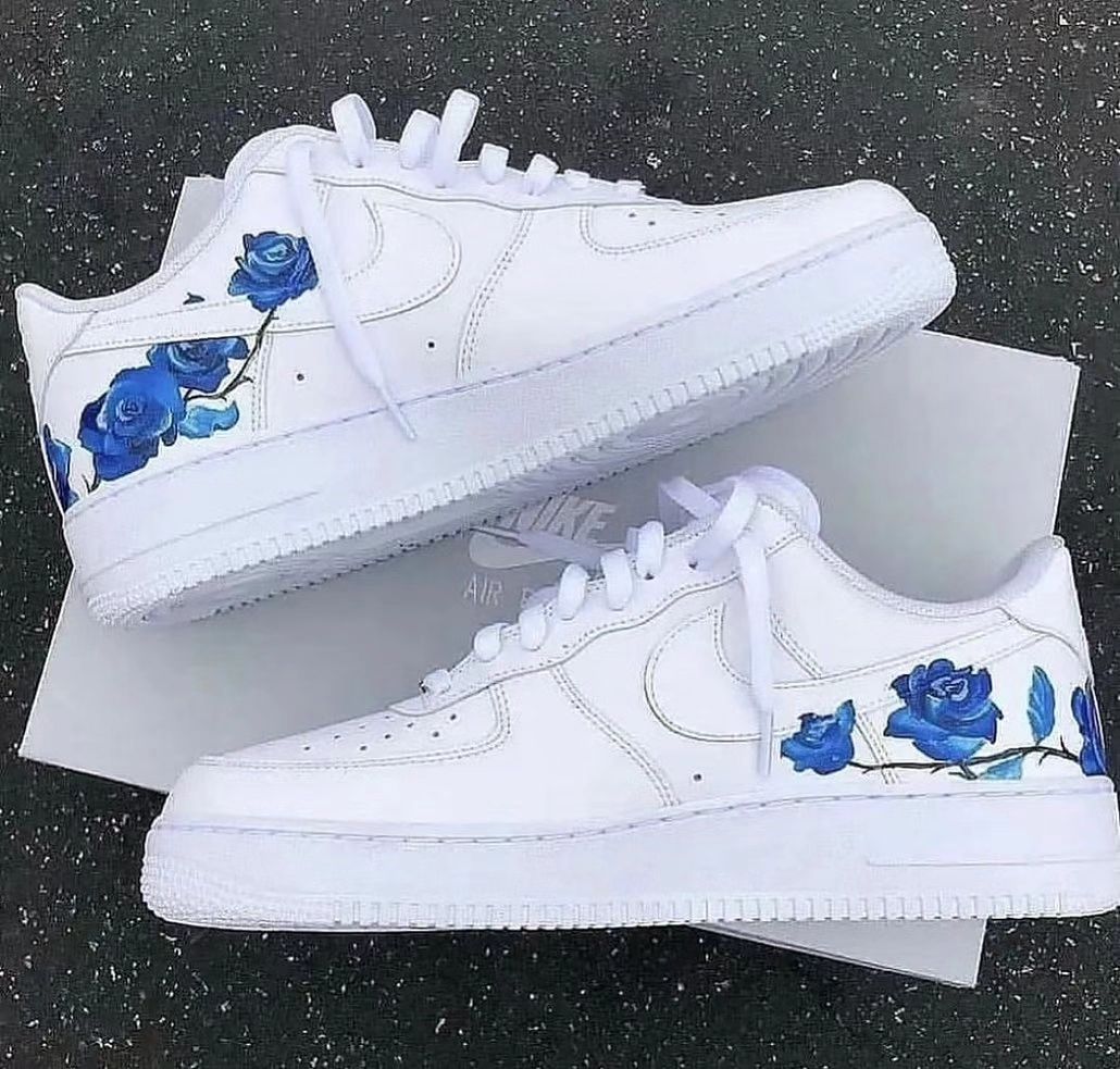 BLUE ROSE CUSTOM AIR FORCE 1