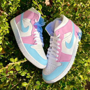 Custom Air Jordan 1 Cotton Candy Colorblock ??