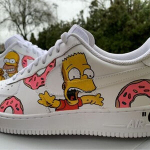 SIMPSON DONUTS CUSTOM AIR FORCE 1