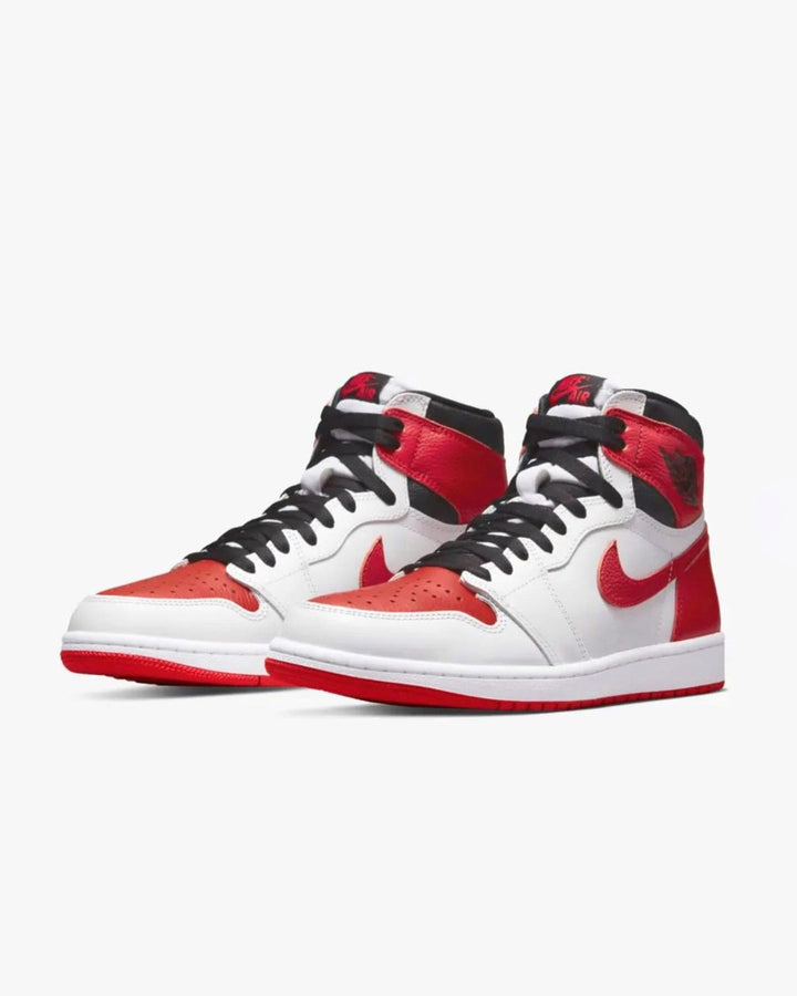 RED BLACK WHITE CUSTOM AIR JORDAN 1 - Image 13