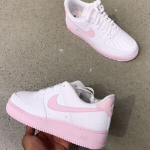PEARL PINK CUSTOM AIR FORCE 1