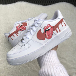 RED LIPS CUSTOM AIR FORCE 1