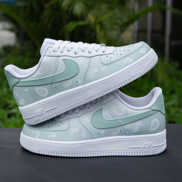 GREEN BANDANA CUSTOM AIR FORCE 1 - Image 7