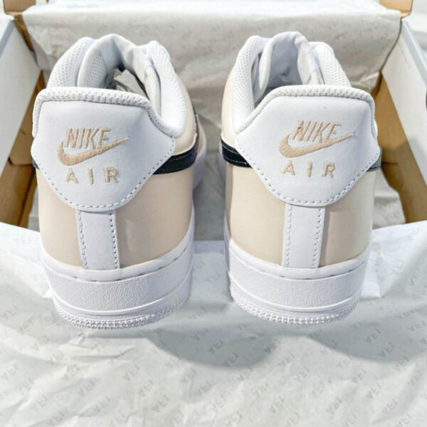 BEIGE BLACK CUSTOM AIR FORCE 1 - Image 8