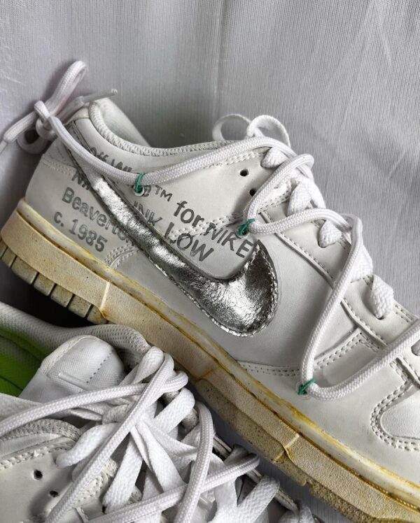 CLASSICAL EXTRA LACE LUMINOUS SWOOSH CUSTOM AIR FORCE 1 - Image 3