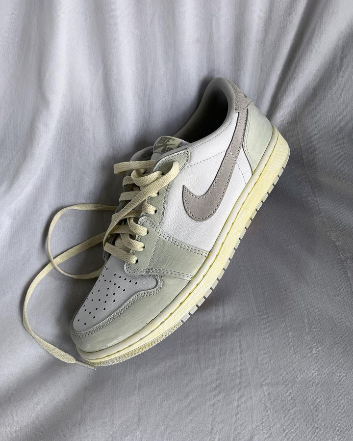 CLASSICAL LIGHT CYAN GRAY WHITE CUSTOM AIR FORCE 1 - Image 8