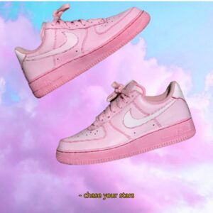 Cloudy Pink Air Force 1S