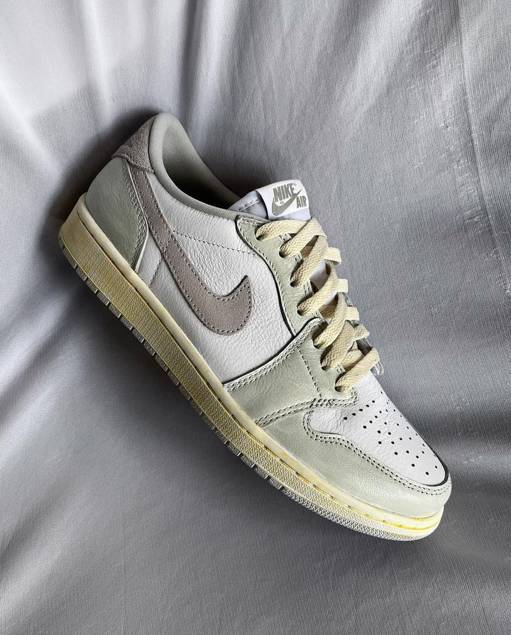 CLASSICAL LIGHT CYAN GRAY WHITE CUSTOM AIR FORCE 1 - Image 12