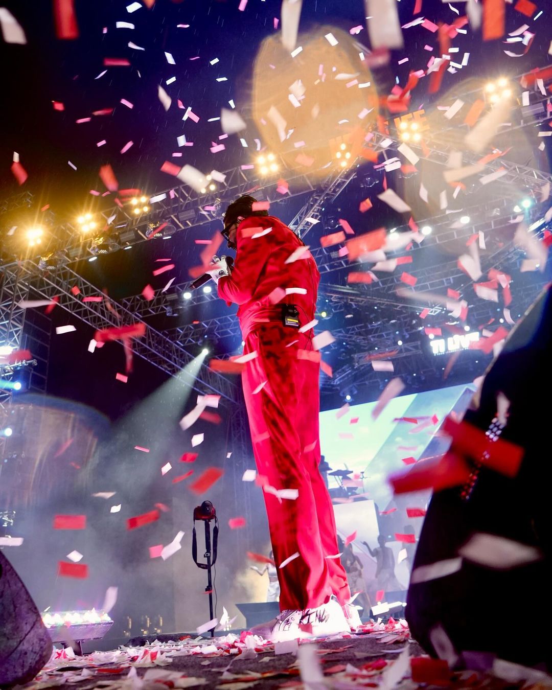 RED WHITE BLACK CROWN CUSTOM AIR FORCE 1 - Image 4
