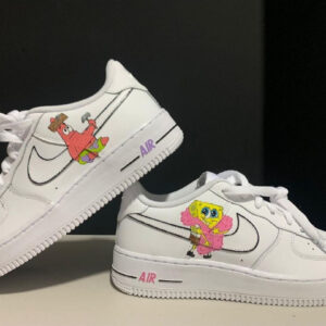 SPONGEBOB SQUAREPANTS AND PATRICK CUSTOM AIR FORCE 1