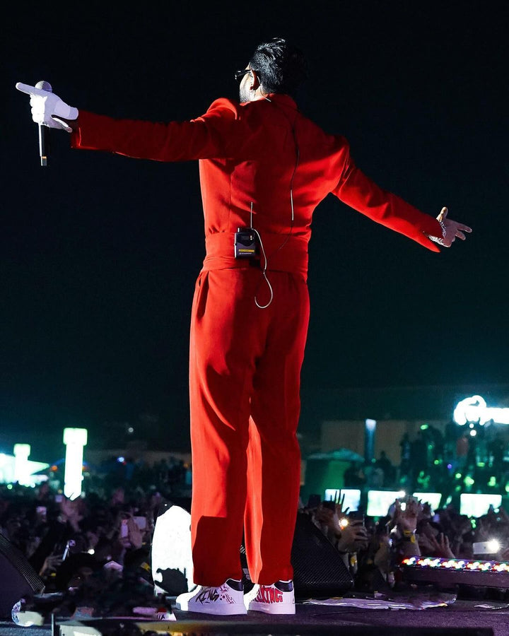 RED WHITE BLACK CROWN CUSTOM AIR FORCE 1 - Image 11