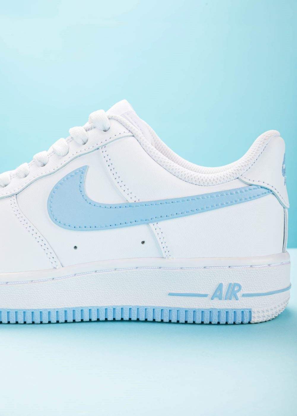 BABY BLUE CUSTOM AIR FORCE 1 - Image 5